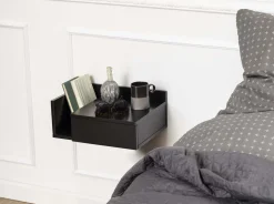 Nattbord HOME4YOU Ashlan 40x32xh16,5 cm Svart