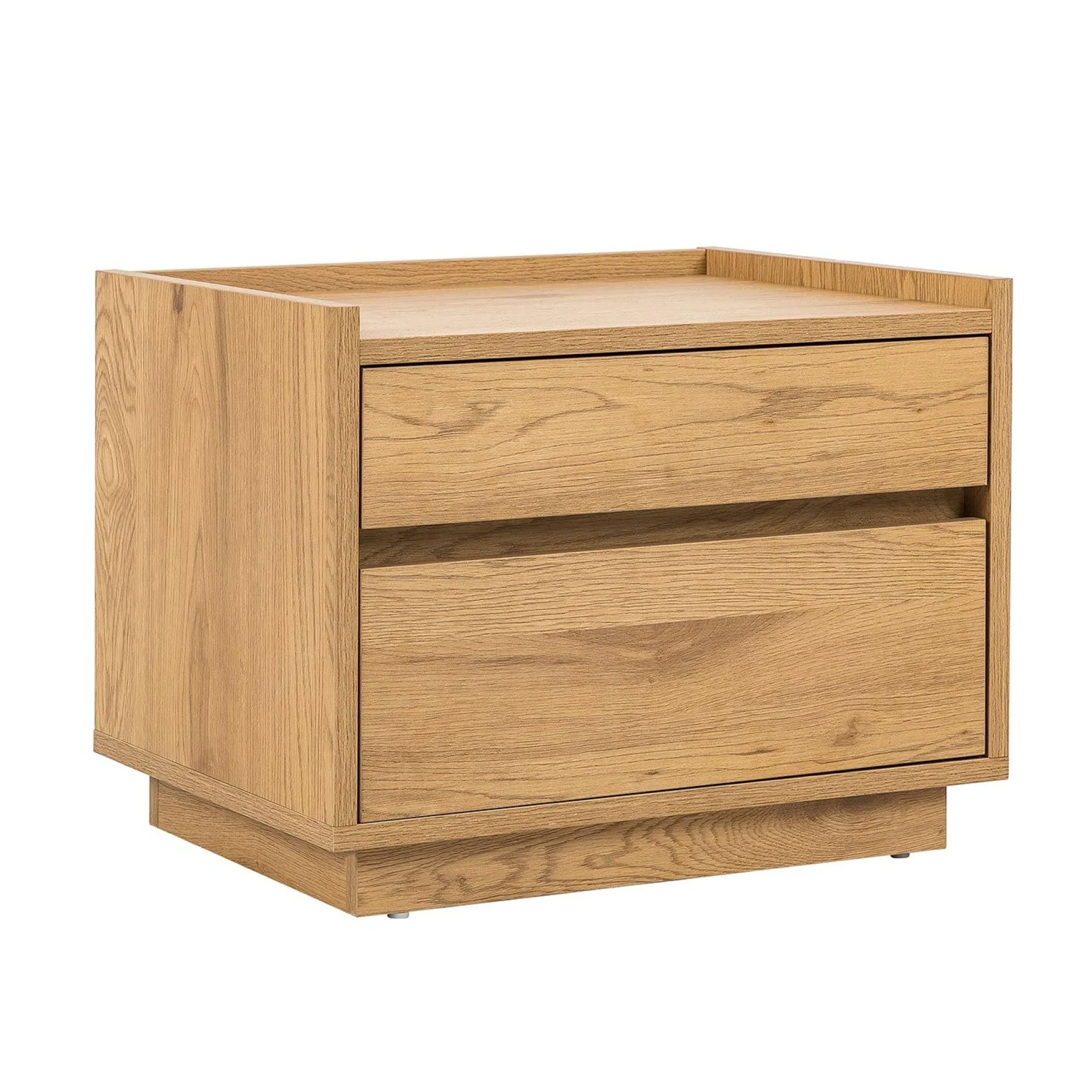 Nattbord HOME4YOU Sacha 50x40x40 cm melamin med eikebark
