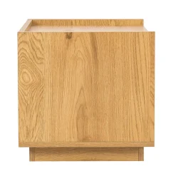 Nattbord HOME4YOU Sacha 50x40x40 cm melamin med eikebark