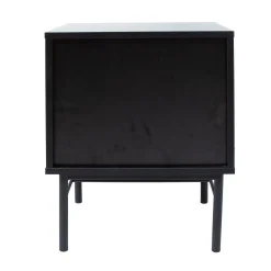 Nattbord HOME4YOU Sequence 45x40x55 cm Svart