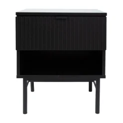 Nattbord HOME4YOU Sequence 45x40x55 cm Svart