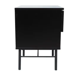 Nattbord HOME4YOU Sequence 45x40x55 cm Svart