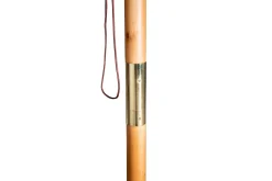 Naxos Parasoll Rund Ø300 cm Svart/Natur