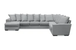 Nebraska Hjørnesofa med Divan Vendbar Konvoluttputer