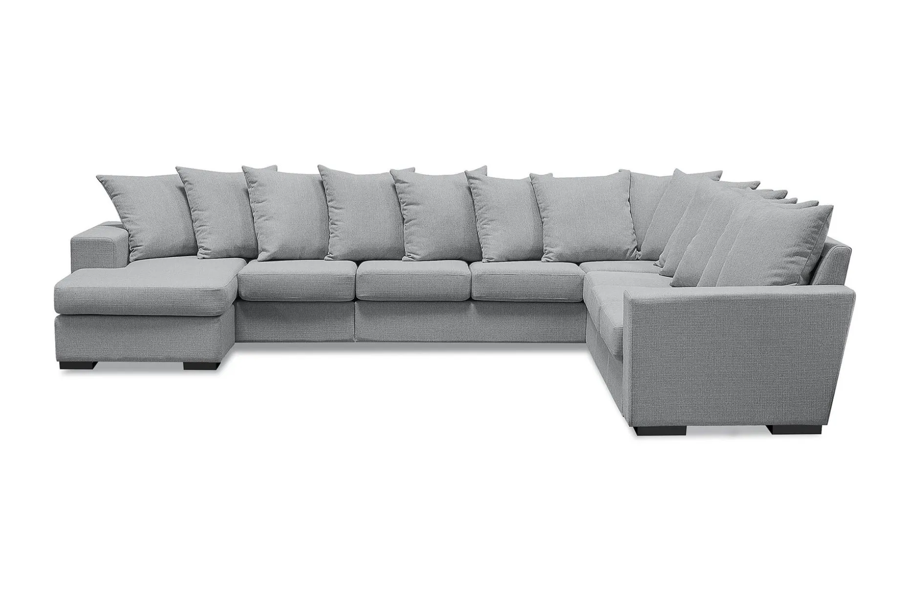 Nebraska Hjørnesofa med Divan Vendbar Konvoluttputer