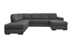 Nebraska U-sofa med Divan Høyre