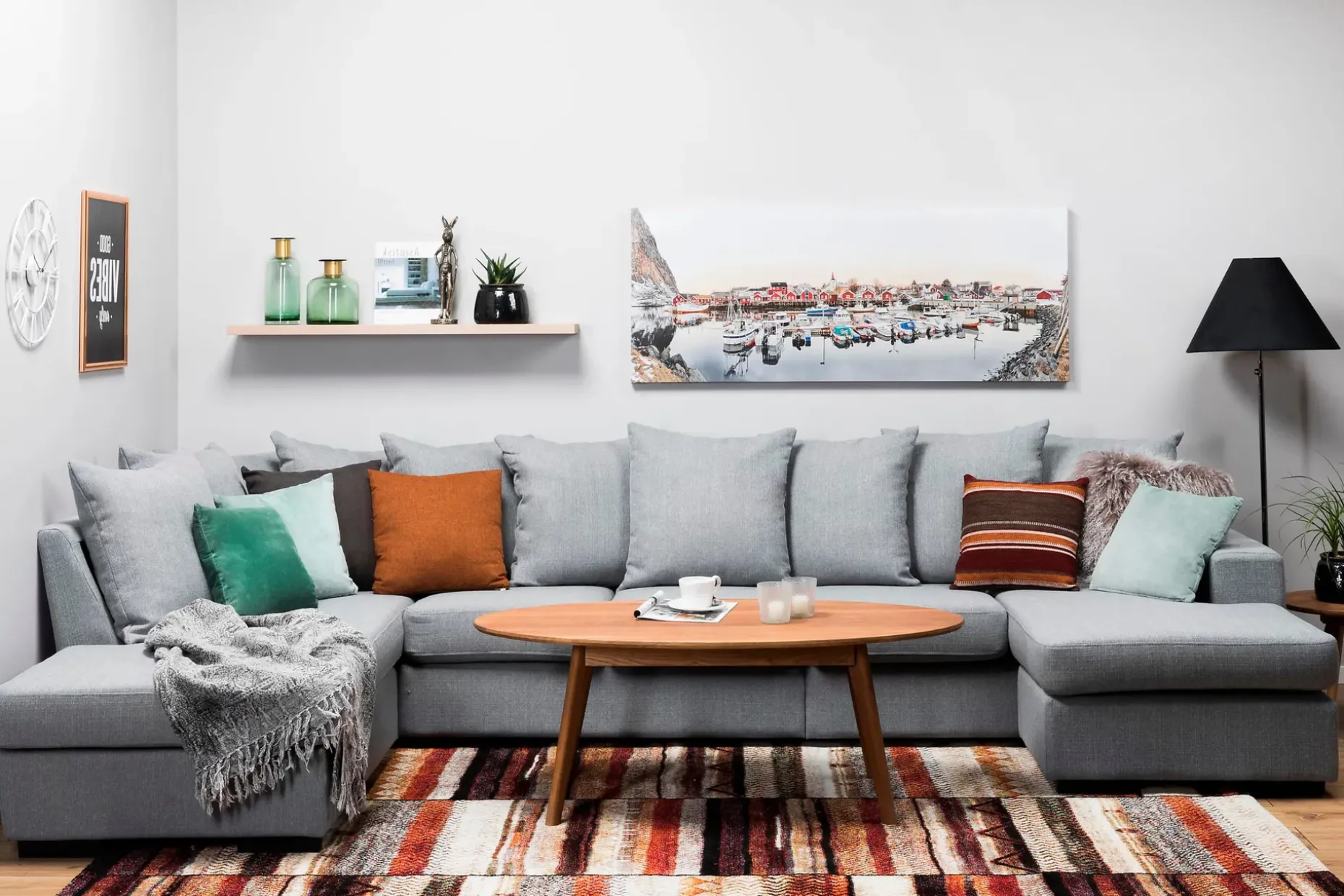 Nebraska U-sofa Venstre Konvoluttputer
