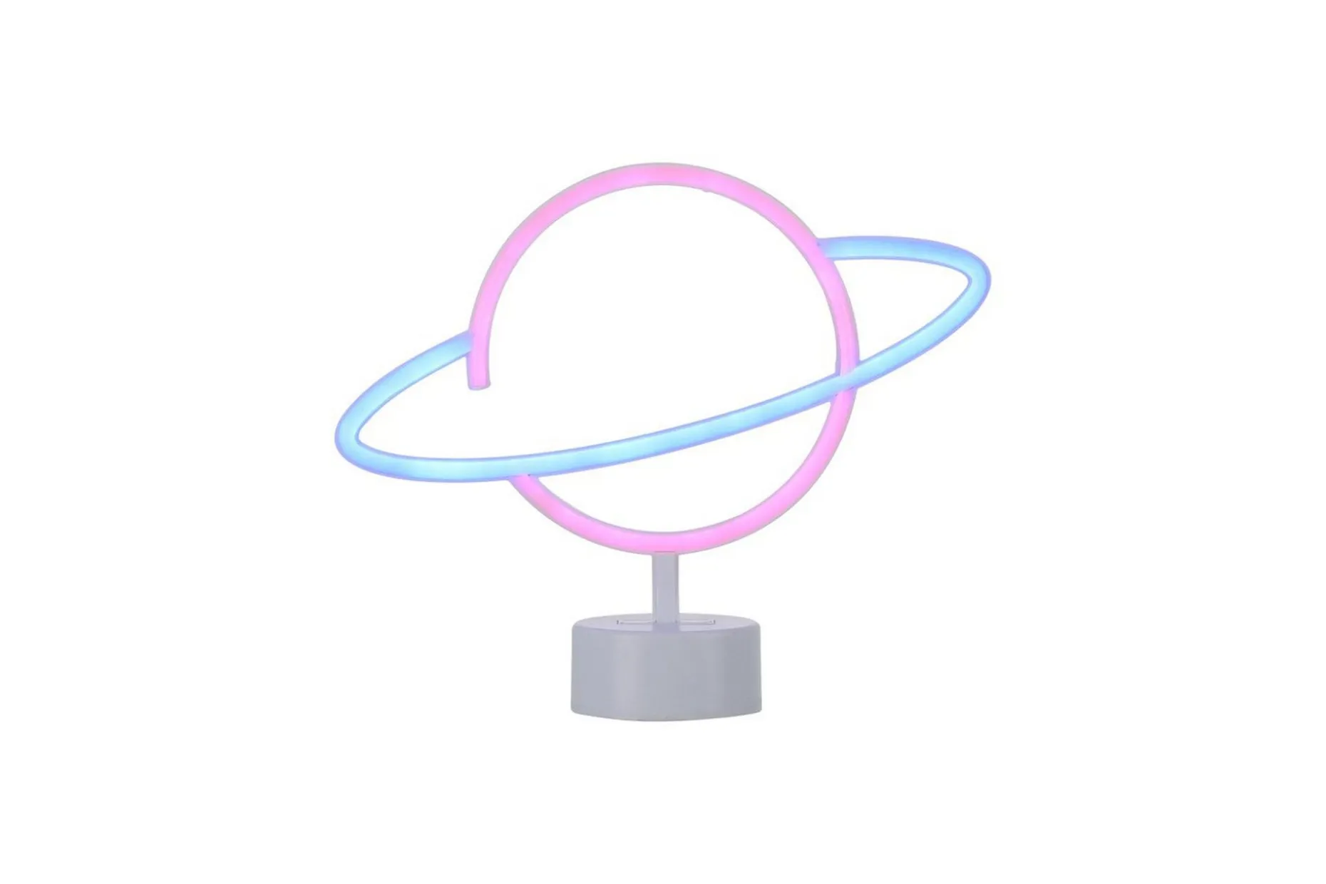 Neon-Saturnus Just Light Dekorativ Lampe