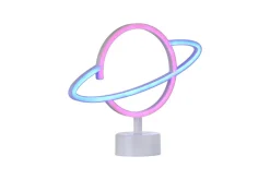 Neon-Saturnus Just Light Dekorativ Lampe
