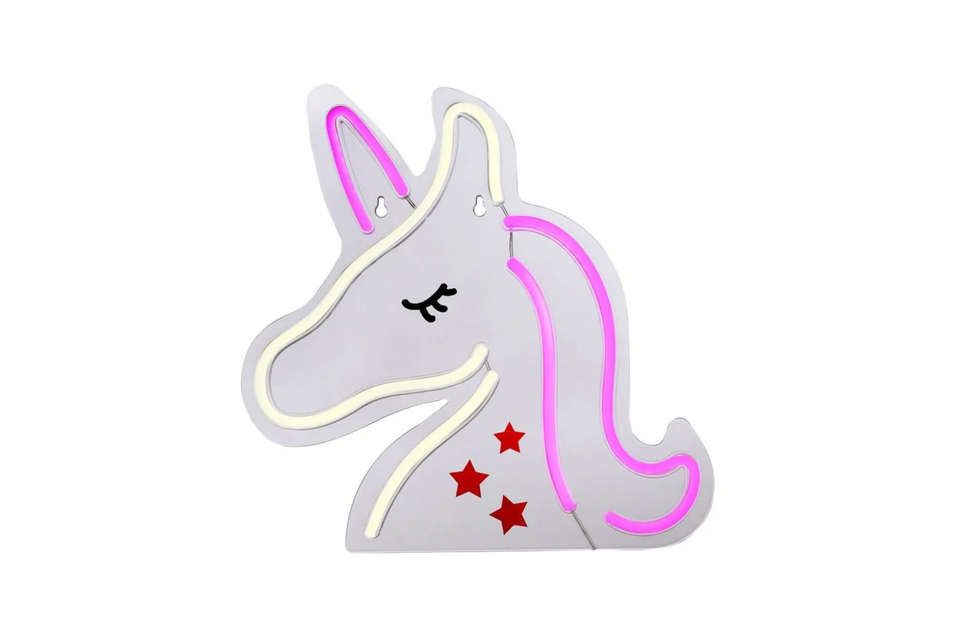Neon Unicorn Just Light Dekorativ Lampe