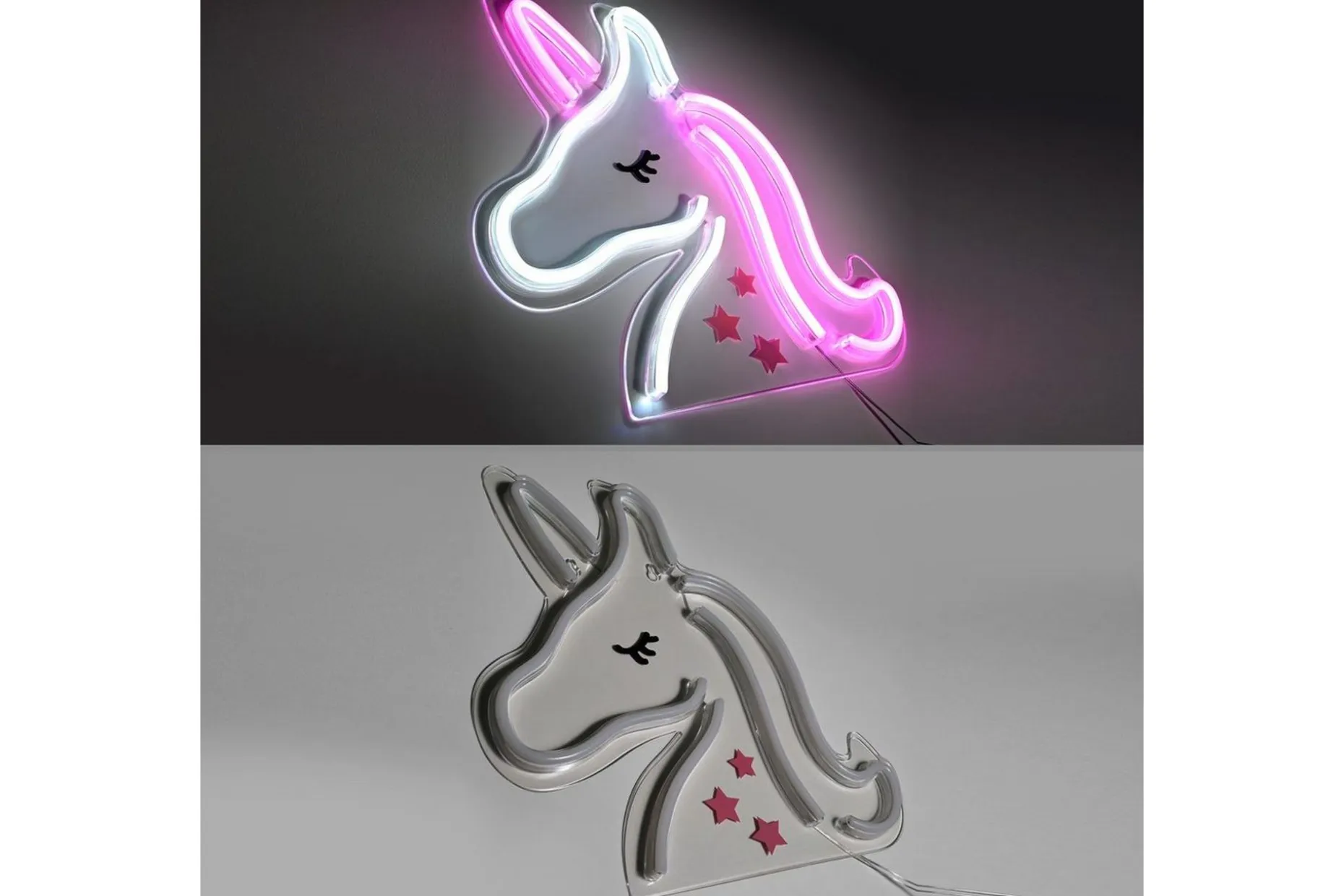Neon Unicorn Just Light Dekorativ Lampe