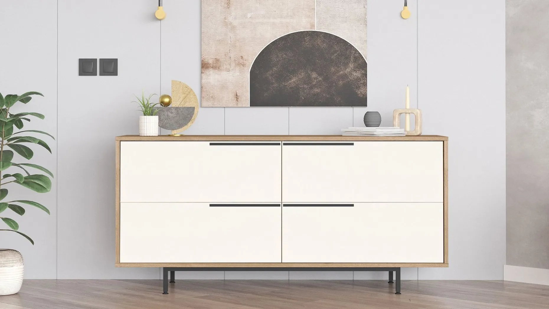 Nilena Konsoll 160x74,3x44,5 cm