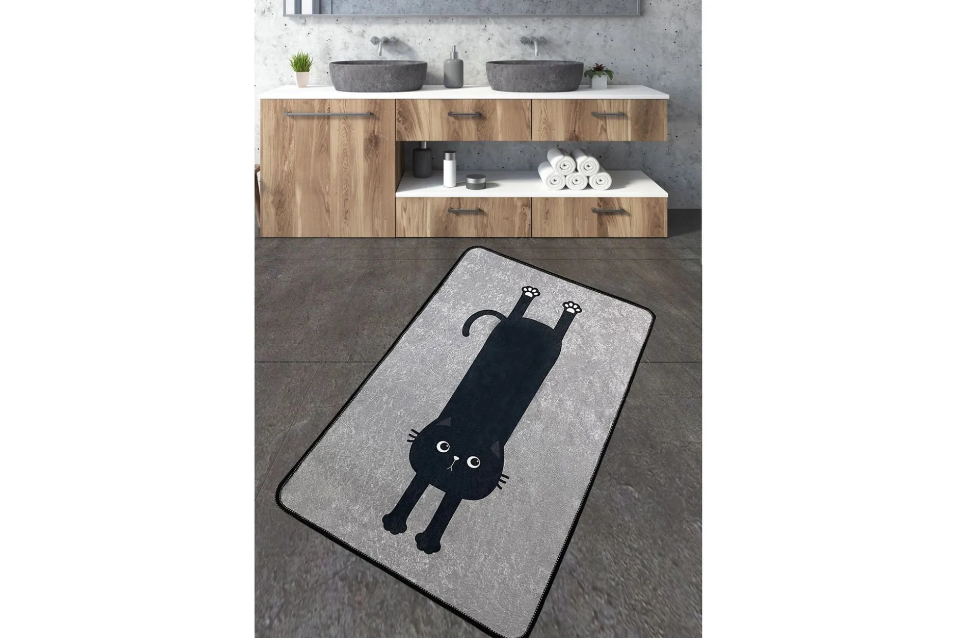 Nintai Baderomsmatte 70x120 cm Rektangulær