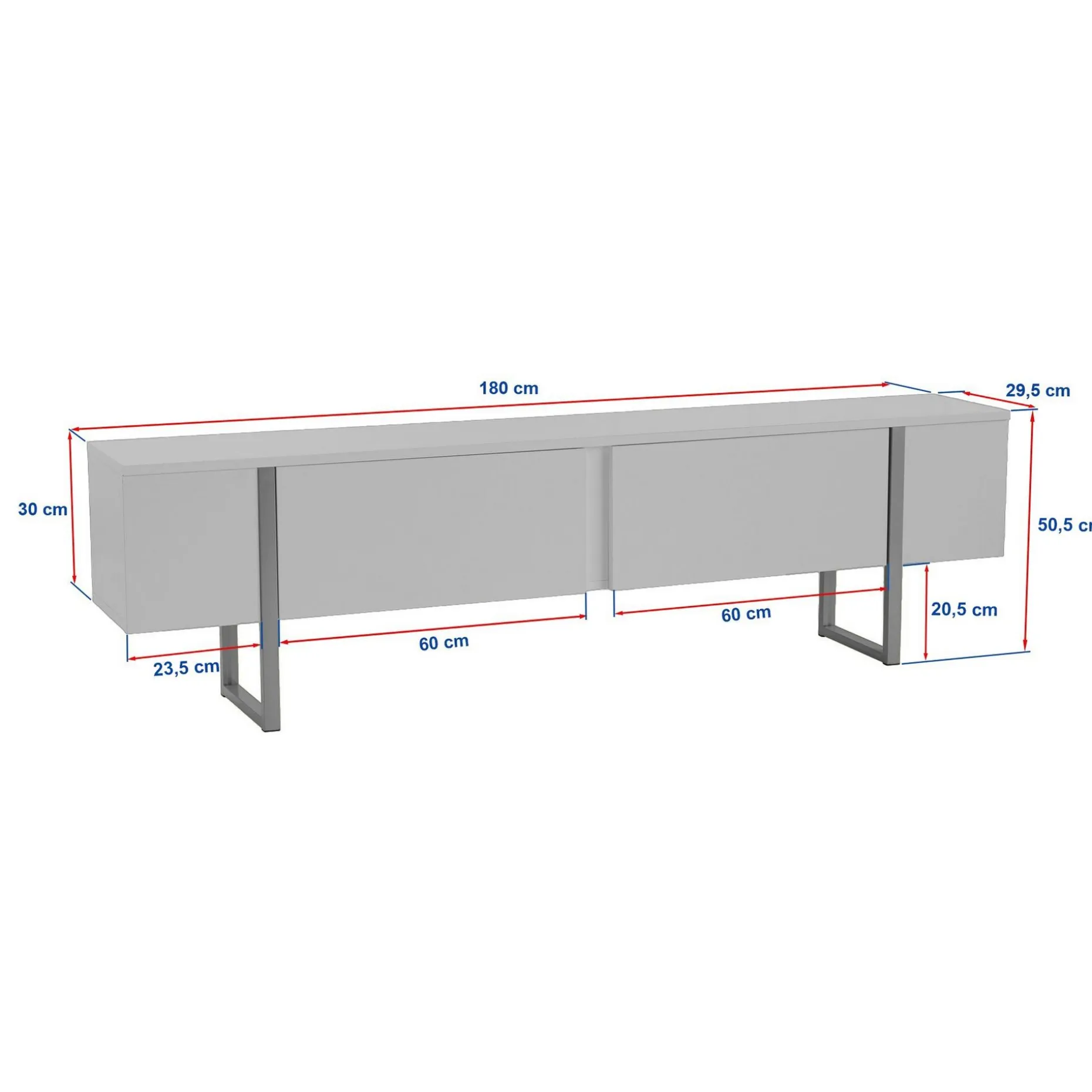 Nopira TV-benk 180 cm