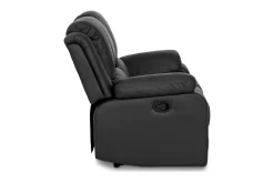 Norbo Liten Reclinersofa 2-seter Kunstskinn - Fällbar sofa - Kinosofa