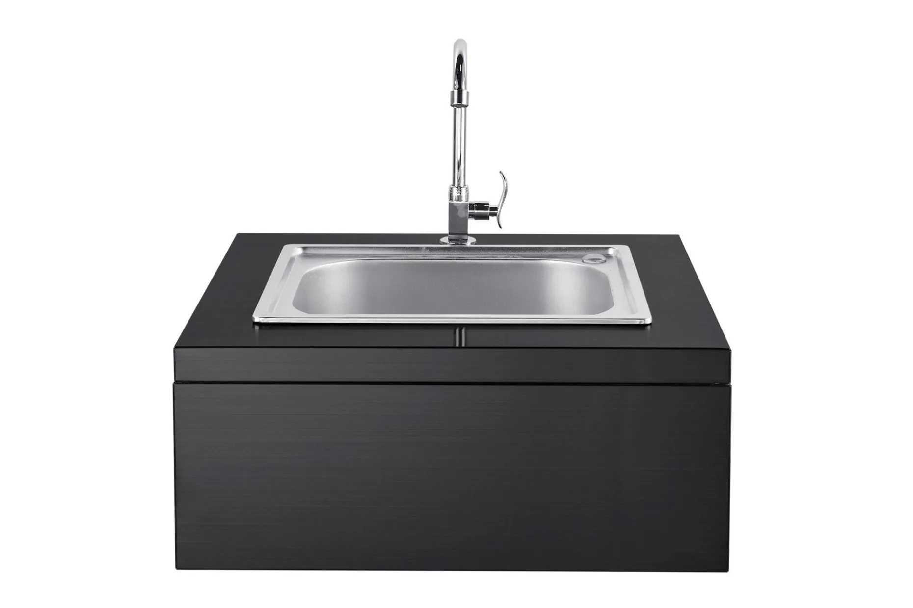 Nordic Line Black Integrerbar Vaskmodul Svart