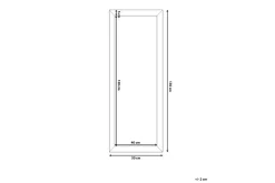 Norelia Speil 50x130 cm