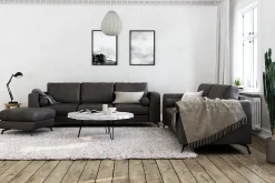Ocean Lyx 3-seter Sofa i Kunstlær