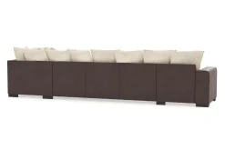 Ocean 5-seters Høyrevendt U-formet Large Sofa med Divan og Sjeselong i Manchester