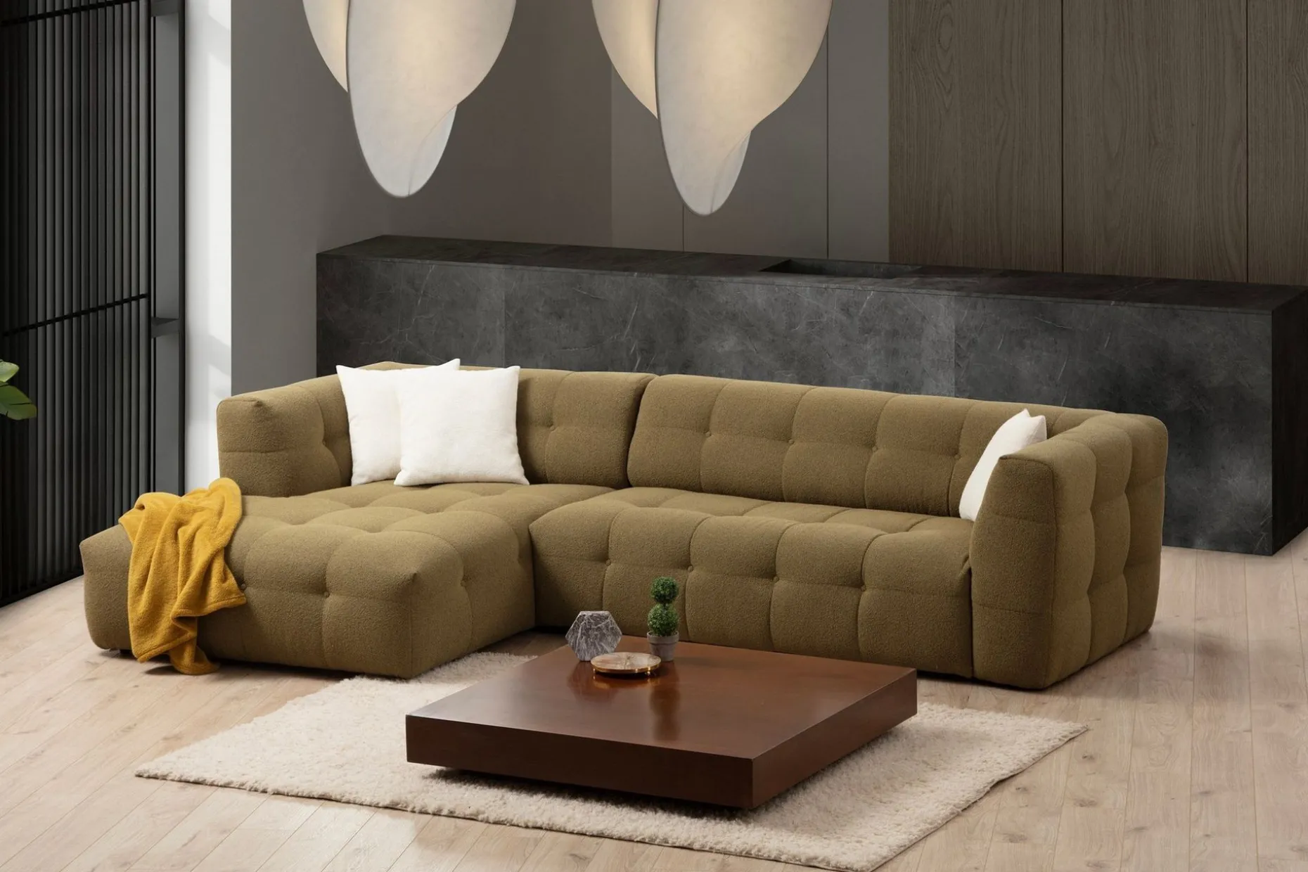 Octavian Sofa med Sjeselong 5-seter