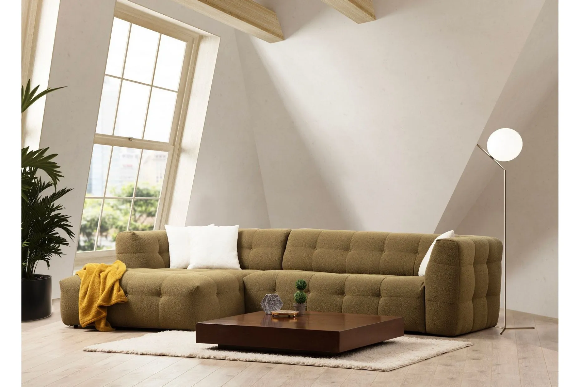 Octavian Sofa med Sjeselong 5-seter