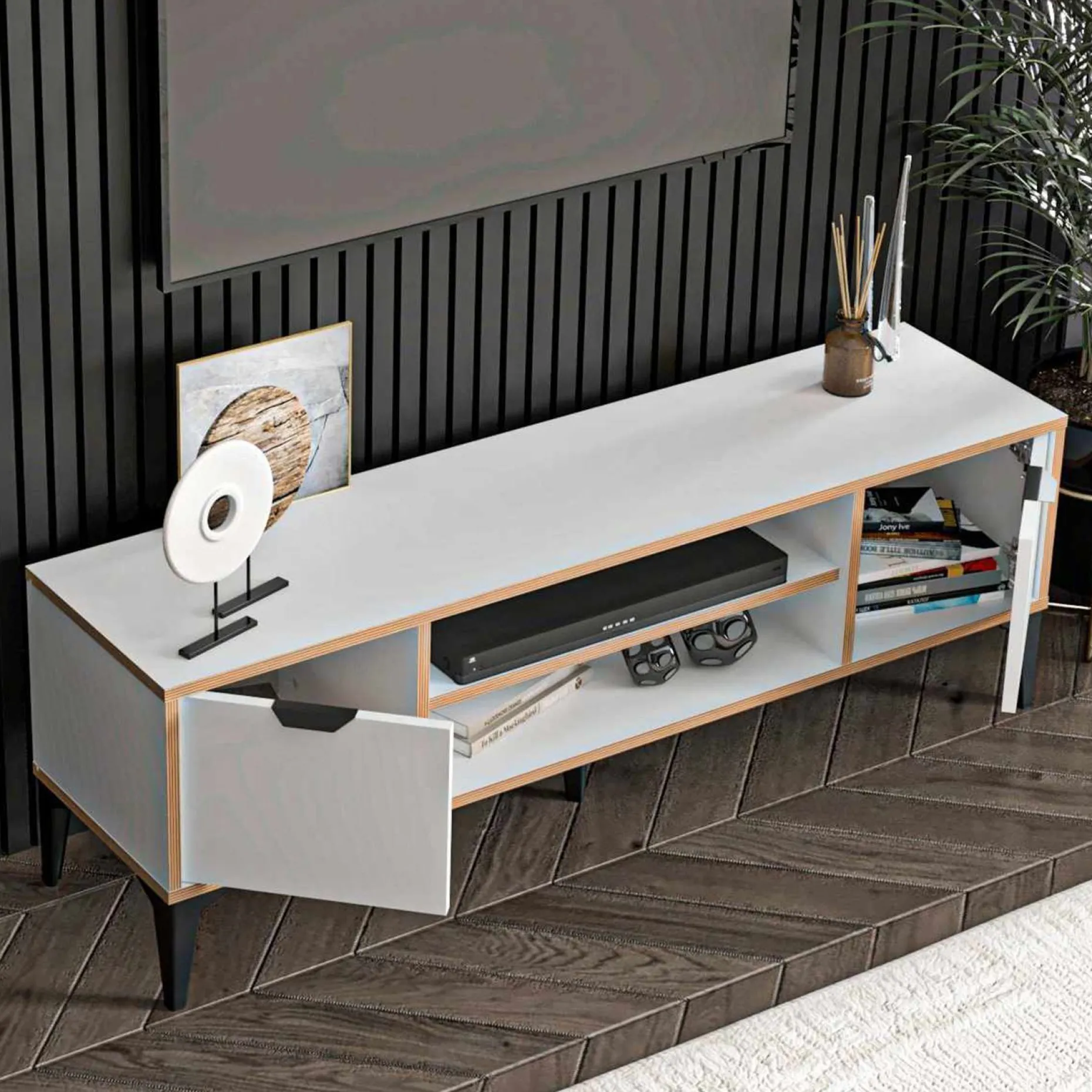 Olyros TV-benk 140 cm
