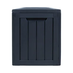 Oppbevaringsboks HOME4YOU Bomm 117,5x47,5x59 cm/300L, Svart plast