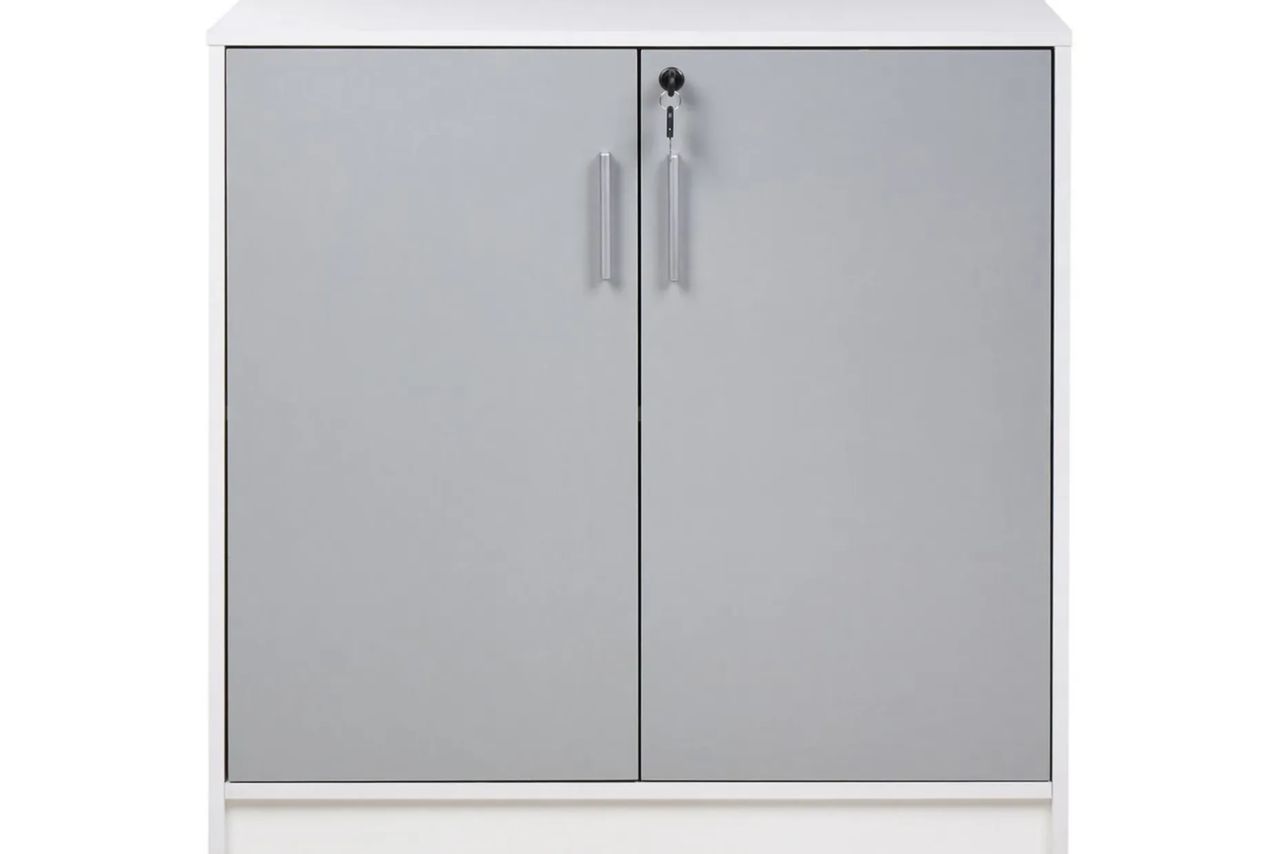 Oppbevaringsenhet Zehna Grå, hvit, 80x40x80 cm
