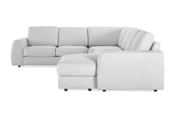 Optus Lyx 5-seters Høyrevendt U-formet Hjørnesofa med Divan i Stoff