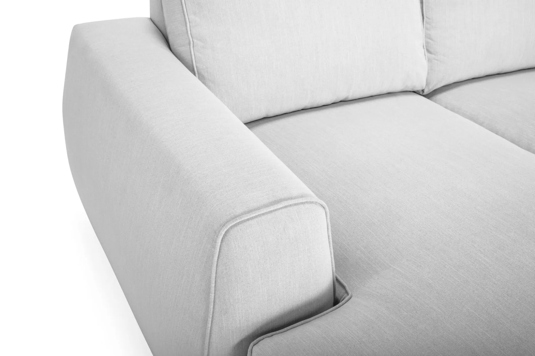 Optus Lyx 5-seters Vendbar L-formet Hjørnesofa i Stoff