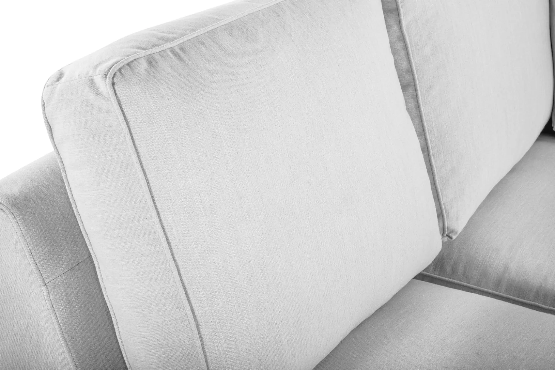 Optus Lyx 6-seters Venstrevendt U-formet Large Sofa med Divan og Sjeselong i Stoff