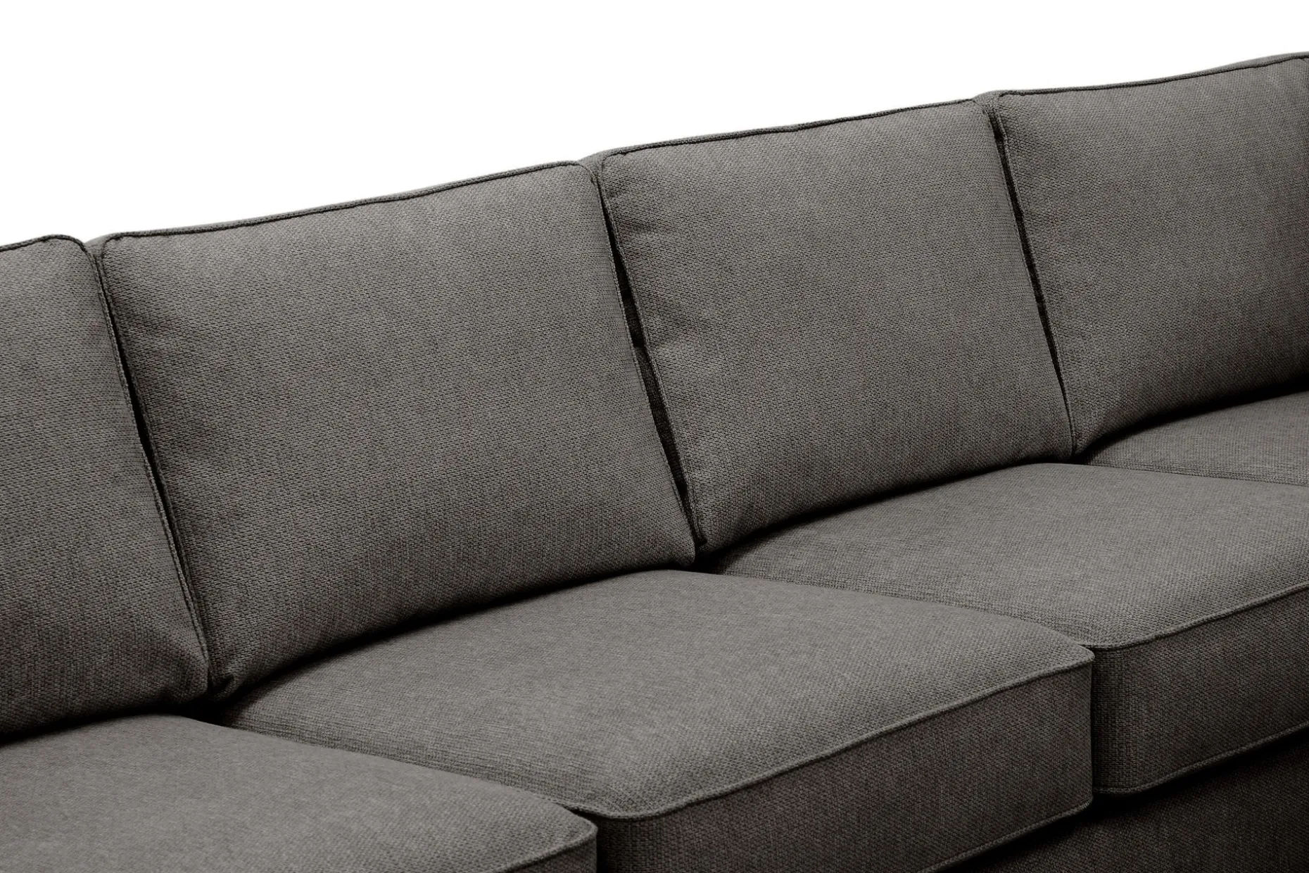 Optus 6-seters U-sofa med divan og sjeselong venstre