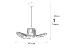 Opviq Tel Taklampe