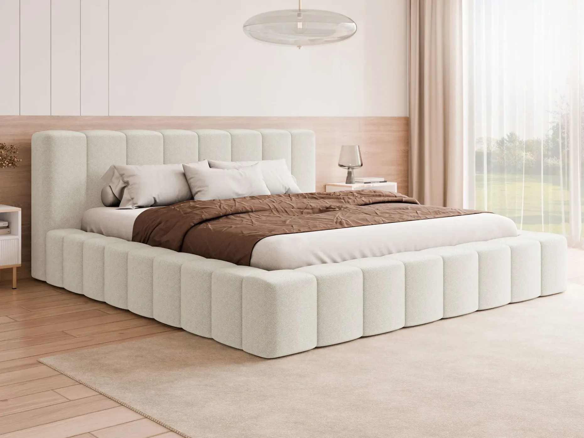 Orvinel Sengeramme 180x200 cm med Oppbevaring