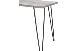 Owen Skrivebord 102 cm Grå/Svart