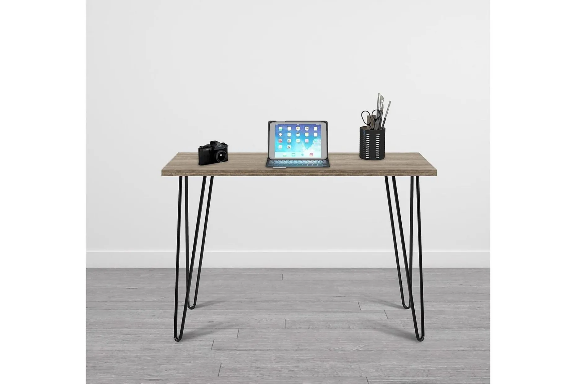 Owen Skrivebord 102 cm Natur/Svart