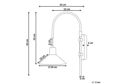 Ozmi Vegglampe E27 E27