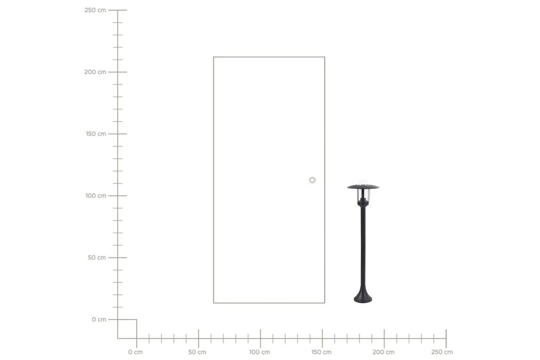 Palaia Pullertlampe 98 cm E27