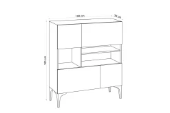 Palaio Sidebord 100 cm