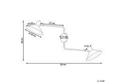 Paleki Vegglampe E27