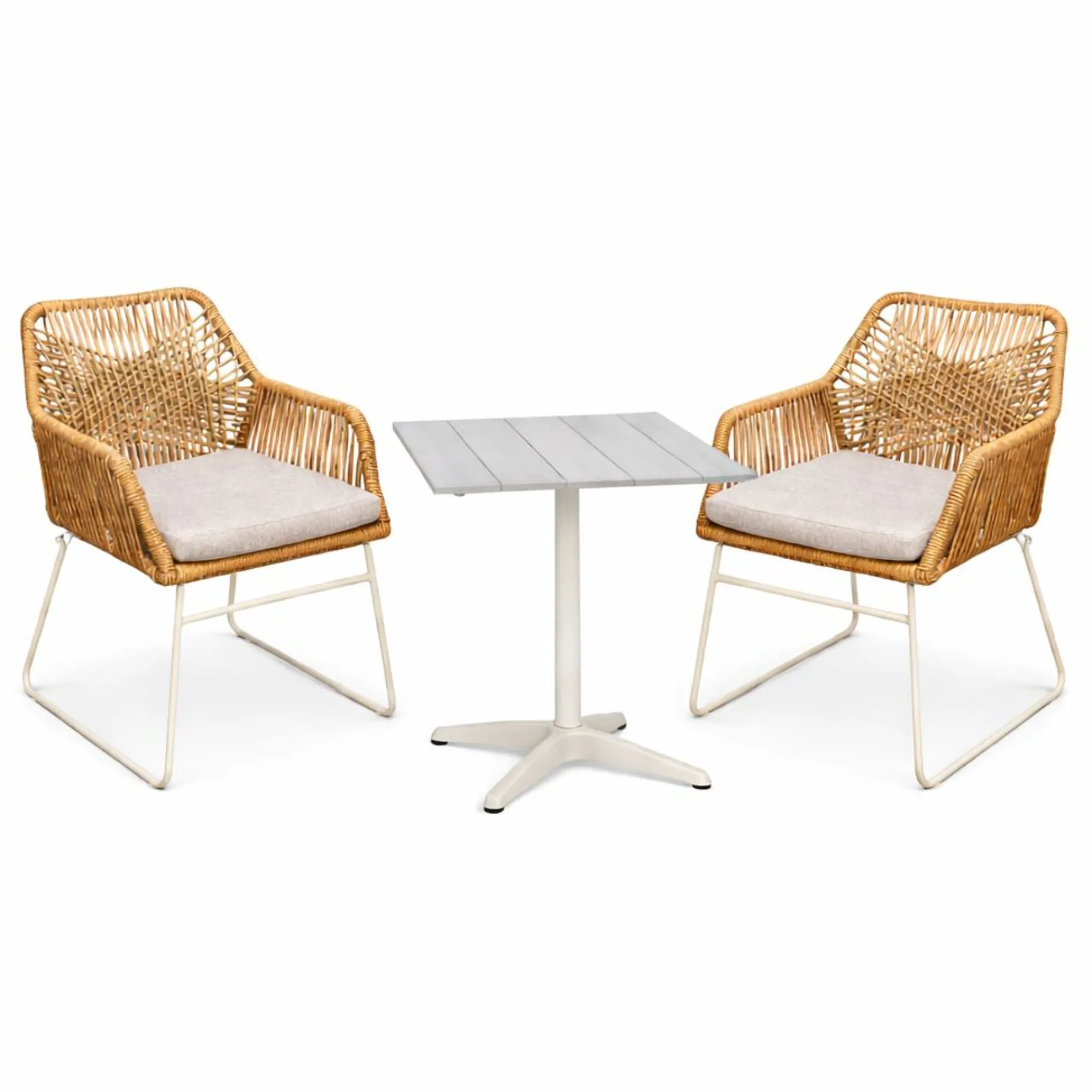 Palermo Bistrosett med Seville lenestoler
