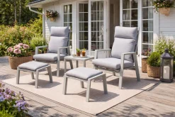 Palermo Hagemøbelgruppe Relax med sidebord