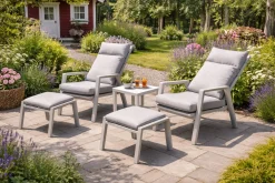 Palermo Hagemøbelgruppe Relax med sidebord