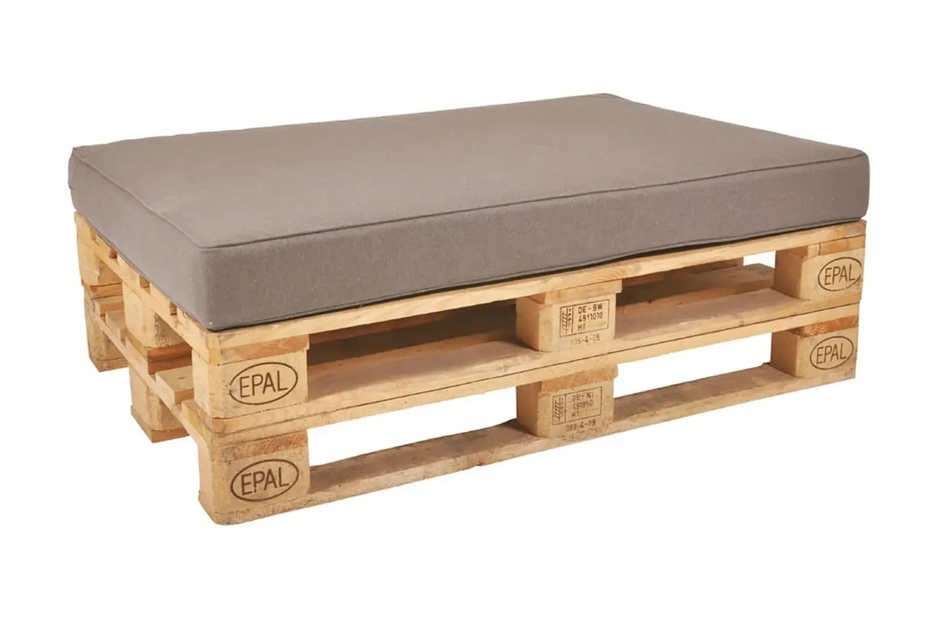 Pallepute (puter til europaller) Fritab Fritab Palle pallepute 120x80 cm taupe Taupe