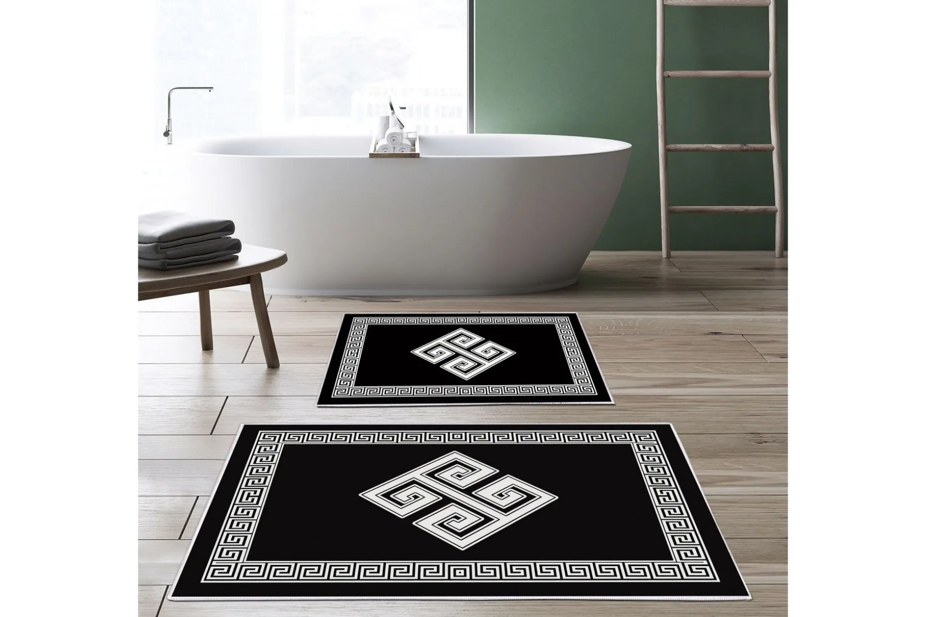 Panchhi Baderomsmatte 60x150 cm Rektangulær