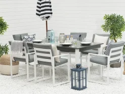 Pancole Hagegruppe Med Bord + 6 Stoler