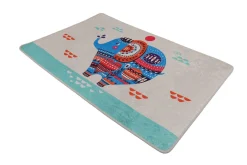 Parhalad Baderomsmatte 80x120 cm Rund