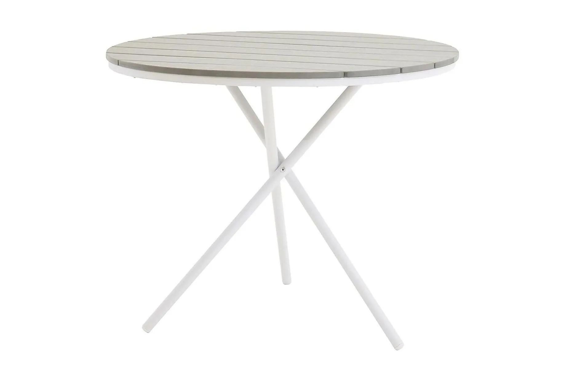 Parma Spisegruppe Rund Ø90cm + 2 Alina Spisestoler