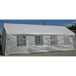 Partytelt HOME4YOU 4x8 m, hvit