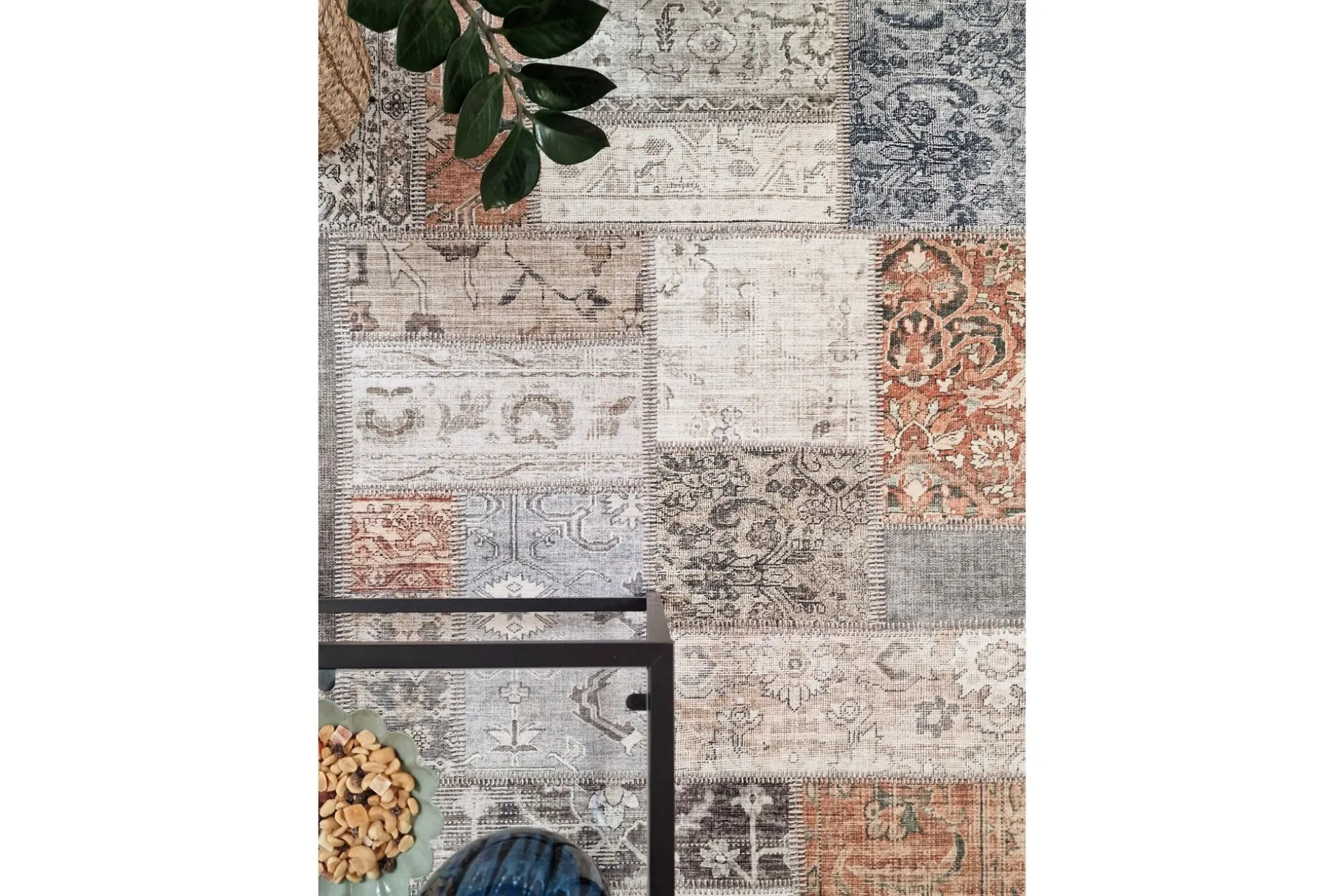 Patchwork Wiltonteppe 300x400 cm